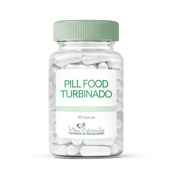 Pill Food Turbinado 60 Cápsulas