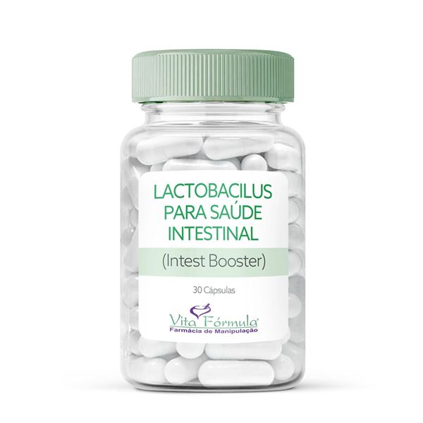 Lactobacilus para Saúde Intestinal (Intest Booster) 30 Cápsulas Lactobacilus para Saúde Intestinal (Intest Booster) 30 Cápsulas