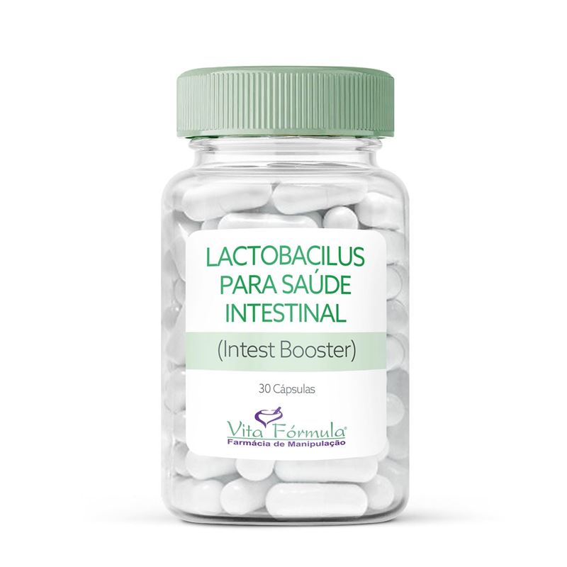 Lactobacilus para Saúde Intestinal (Intest Booster) 30 Cápsulas