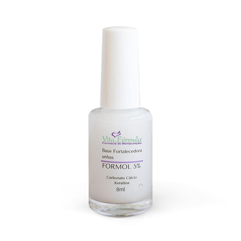 Base Fortalecedora de Unhas Formol 5% 8ml