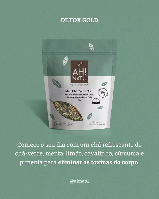 Meu Chá Detox Gold