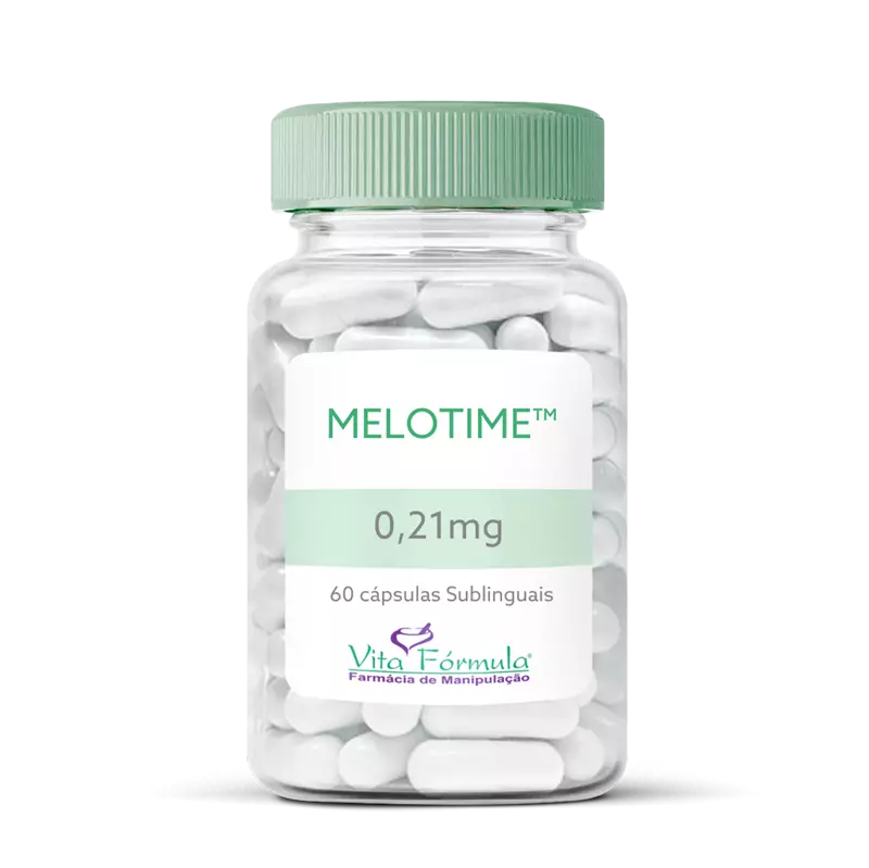 Melotime 0,21mg 60 Cápsulas Sublinguais