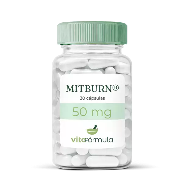 Mitburn 50mg 30 cápsulas