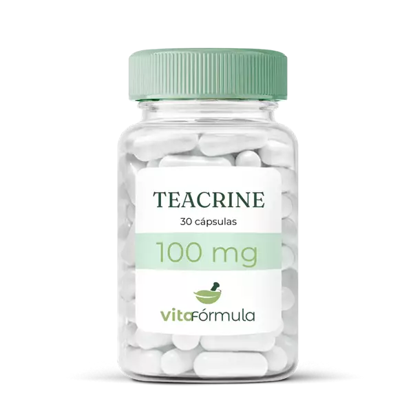 Teacrine 100mg 30 Cápsulas