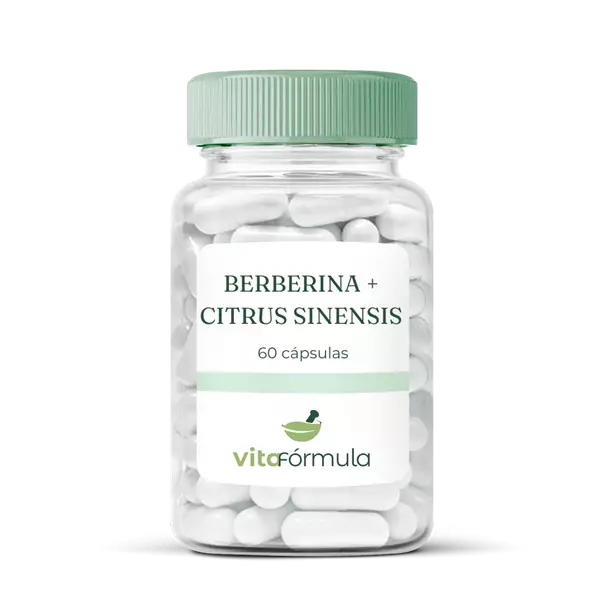 Berberina + Citrus Sinensis 60 Cápsulas
