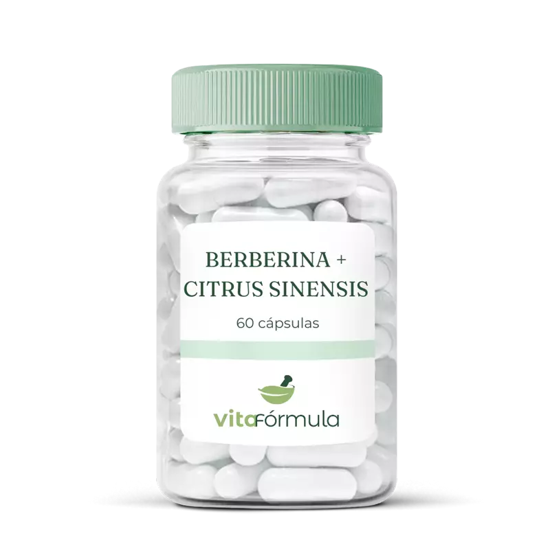 Berberina + Citrus Sinensis 60 Cápsulas