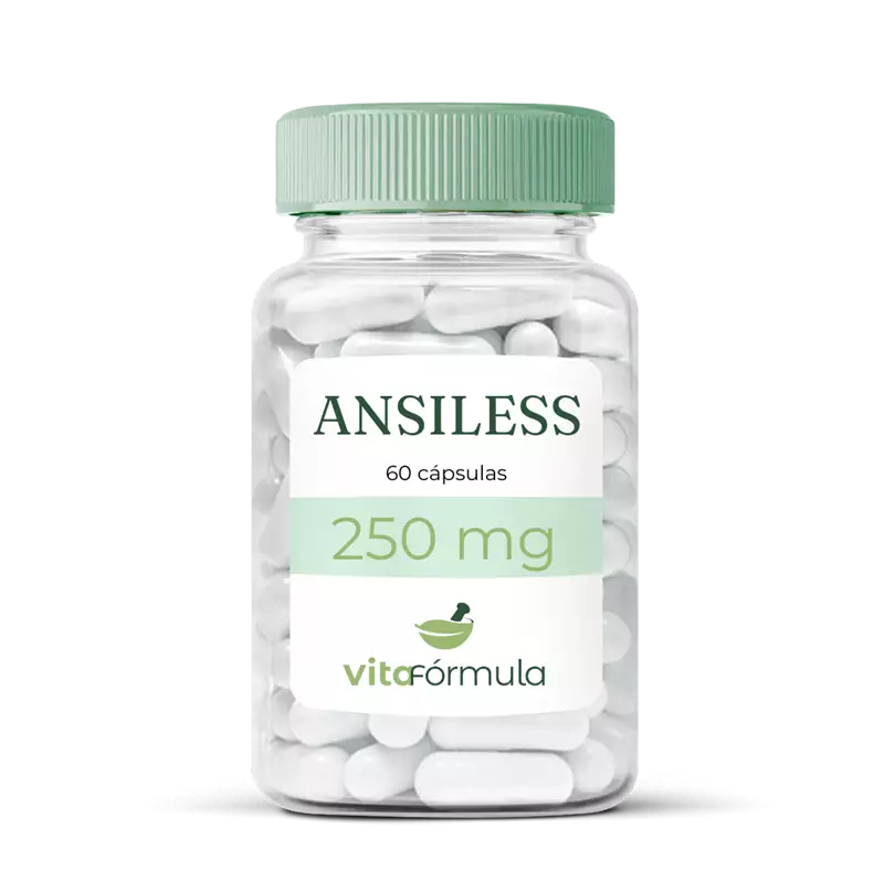 Ansiless 250mg 60 cápsulas