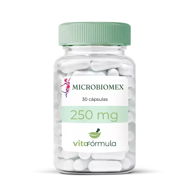 Microbiomex® 250mg 30 cápsulas