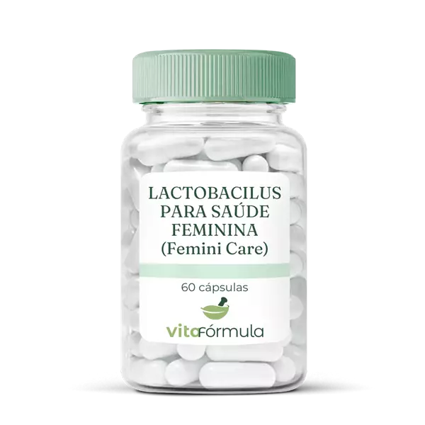 Lactobacilus para Saúde Feminina (Femini Care) 60 Cápsulas