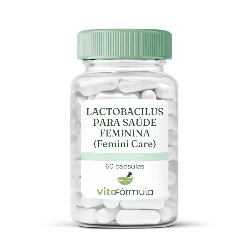 Lactobacilus para Saúde Feminina (Femini Care) 60 Cápsulas