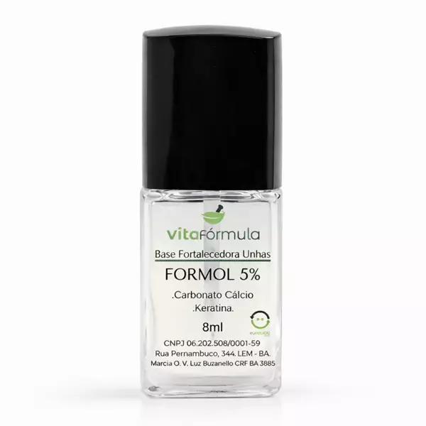 Base Fortalecedora de Unhas Formol 5% 8ml