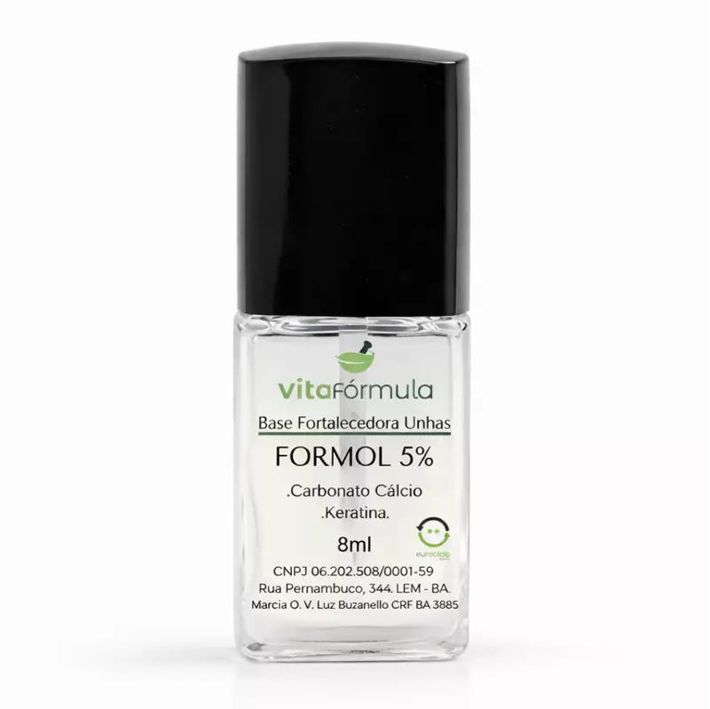 Base Fortalecedora de Unhas Formol 5% 8ml