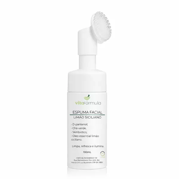 Espuma facial Limão Siciliano 100ml