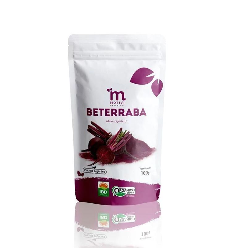 Beterraba Desidratada Orgânica em pó