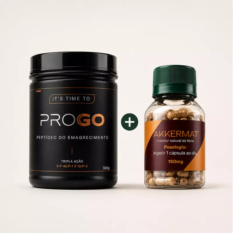 Combo Emagrecimento Inteligente - PROGO® + Akkermat®